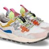 Sneakers | Flower Mountain Flower Mountain Women'S Sneaker Yamano 3 Suede Nylon-White/Pink